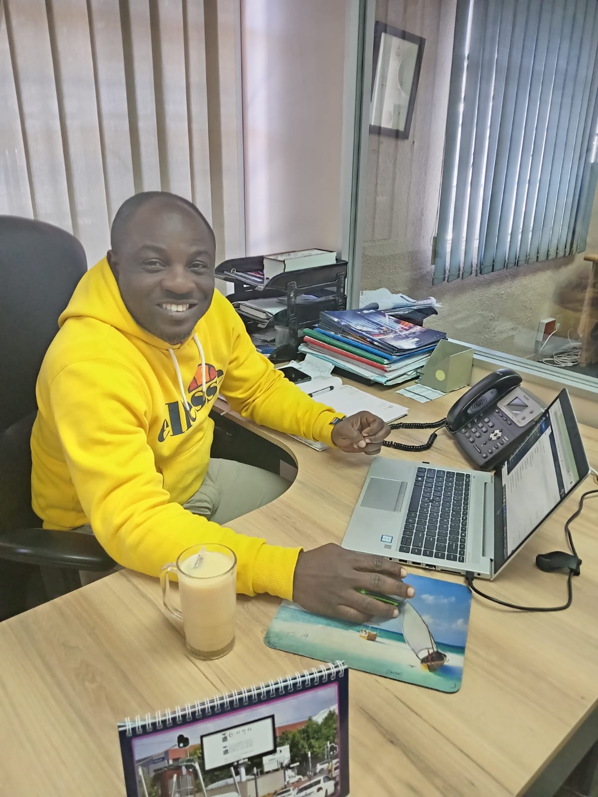 Ray at Ezi Properties office